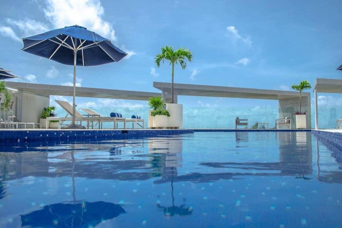 Ferienwohnung 1 Rec. | A Pasos De La Playa | Roof C/Vista Al Mar Playa del Carmen Exterior foto