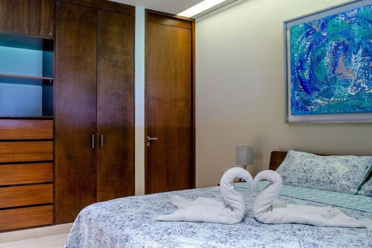Ferienwohnung 1 Rec. | A Pasos De La Playa | Roof C/Vista Al Mar Playa del Carmen Exterior foto