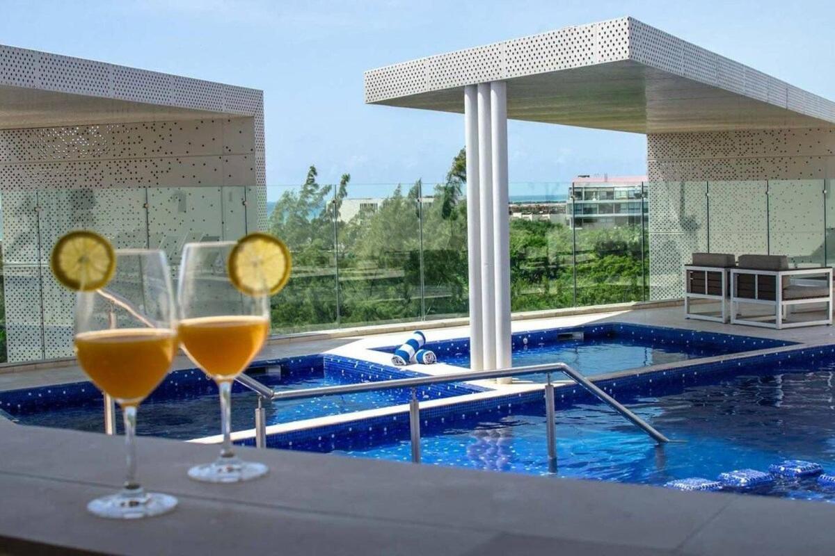 Ferienwohnung 1 Rec. | A Pasos De La Playa | Roof C/Vista Al Mar Playa del Carmen Exterior foto