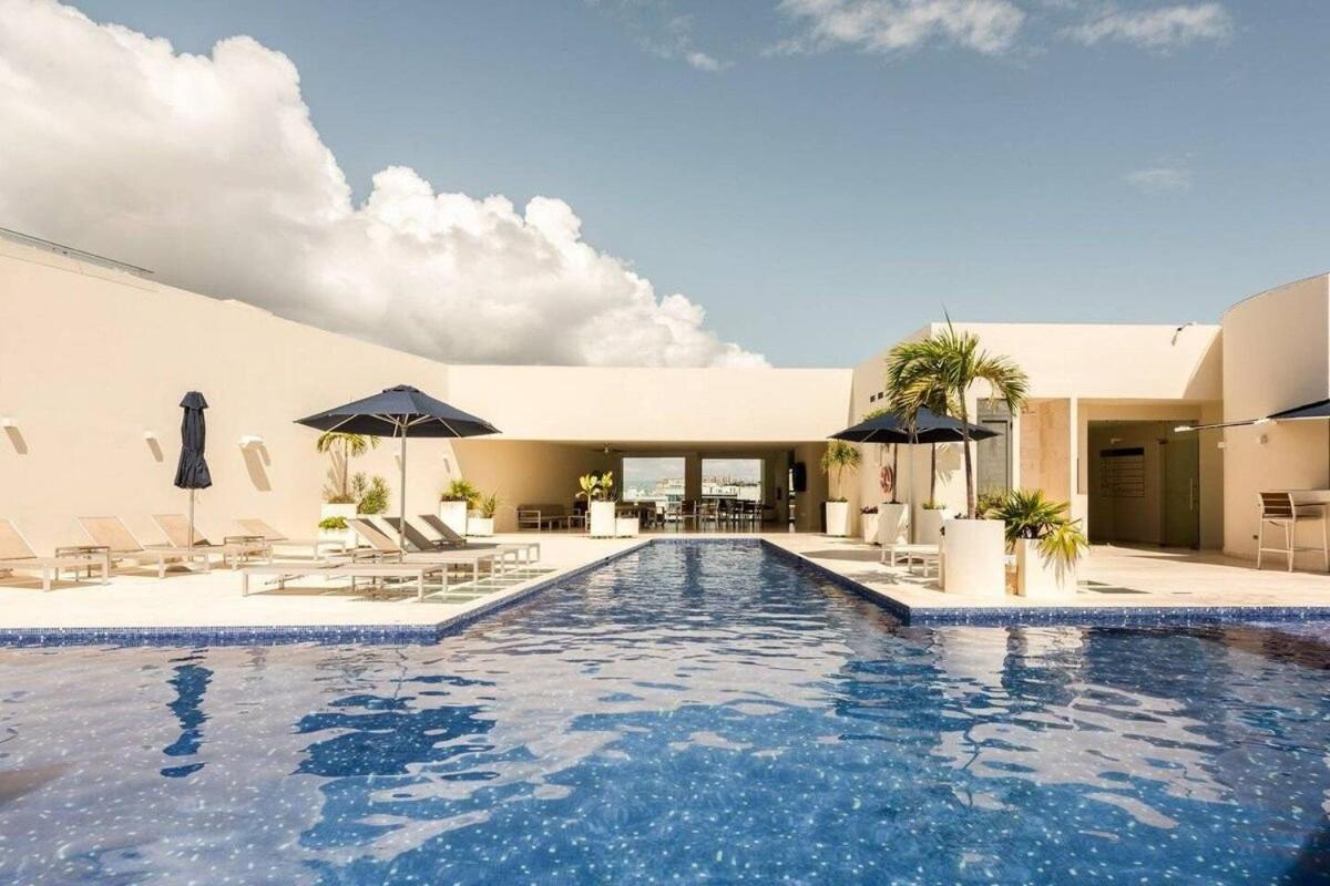 Ferienwohnung 1 Rec. | A Pasos De La Playa | Roof C/Vista Al Mar Playa del Carmen Exterior foto
